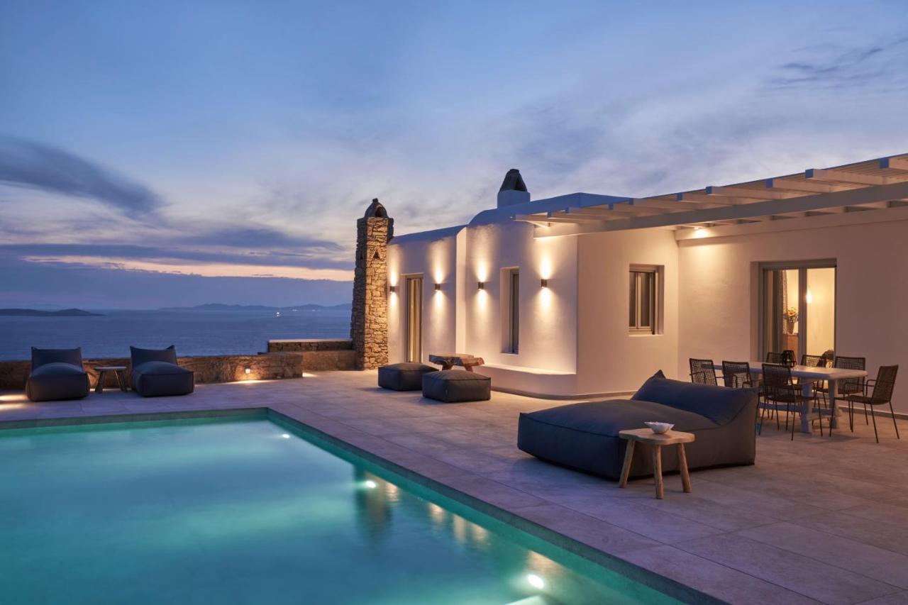 Annez Villa With Private Pool Panoramic Sea View Mykonos Town المظهر الخارجي الصورة