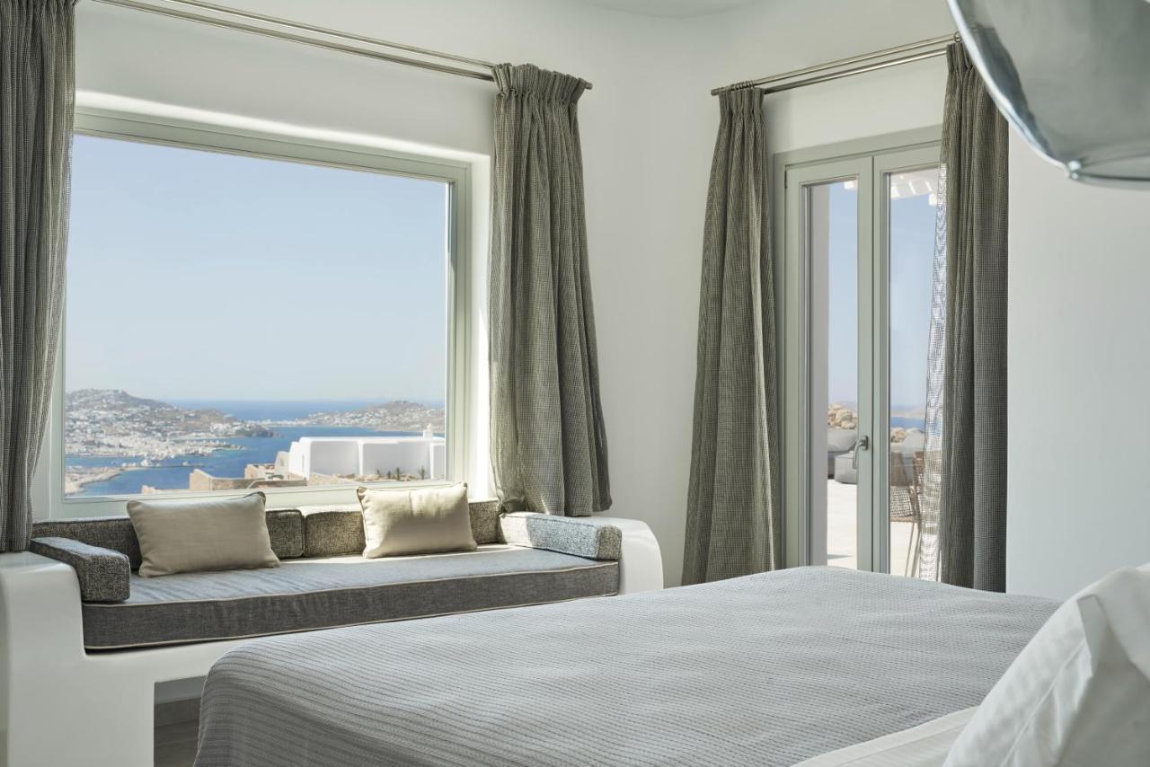 Annez Villa With Private Pool Panoramic Sea View Mykonos Town المظهر الخارجي الصورة