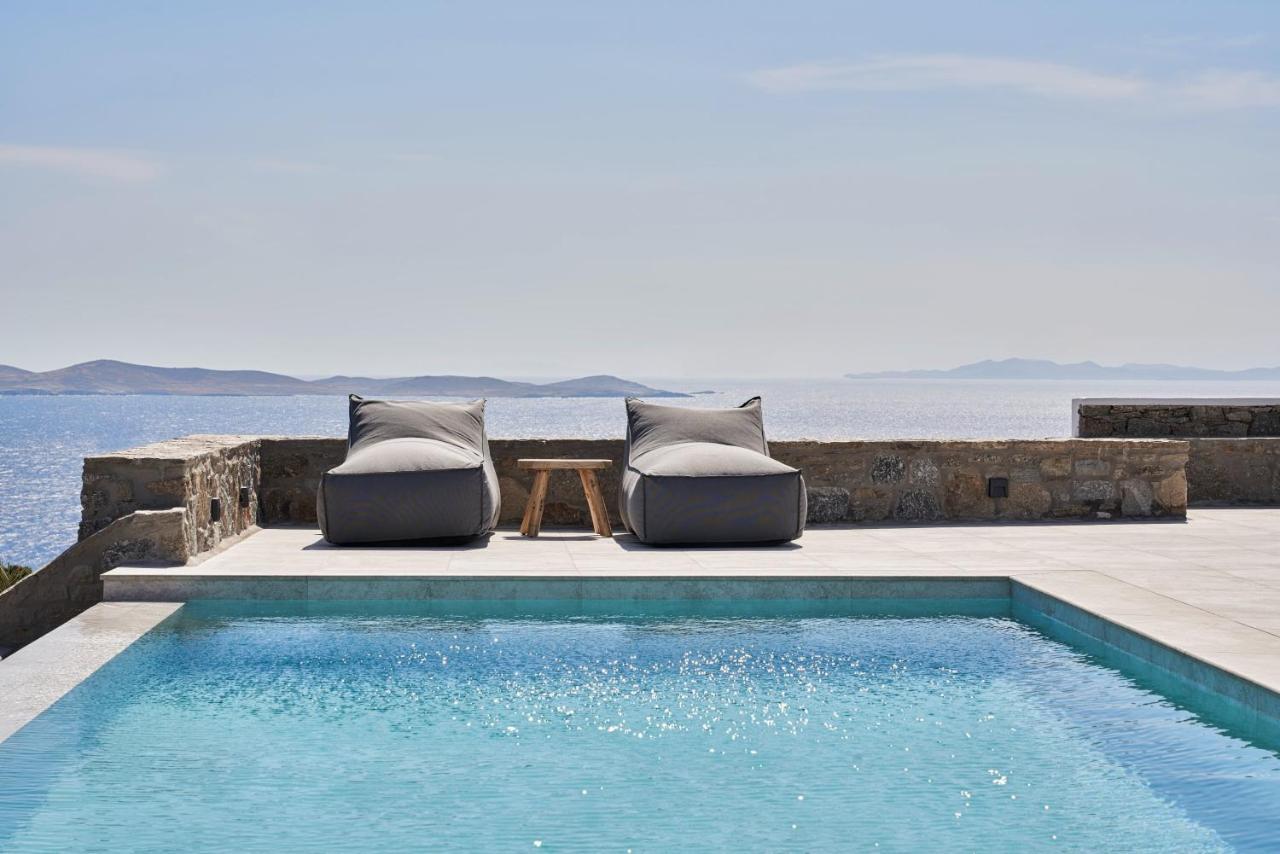 Annez Villa With Private Pool Panoramic Sea View Mykonos Town المظهر الخارجي الصورة