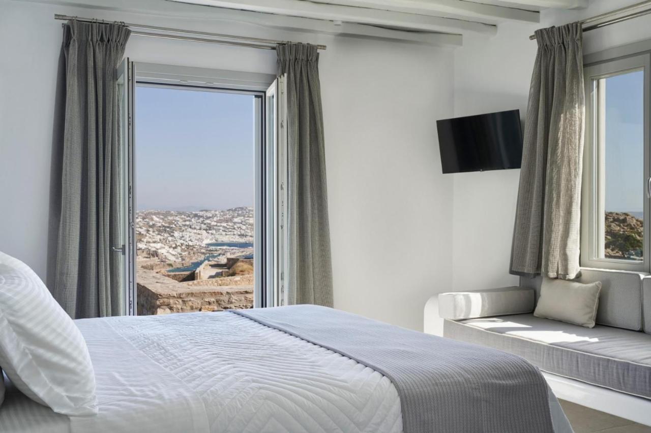Annez Villa With Private Pool Panoramic Sea View Mykonos Town المظهر الخارجي الصورة